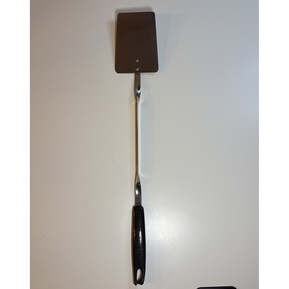 Stainless Other - Vintage Long Handle Stainless Steel Turner Spatula